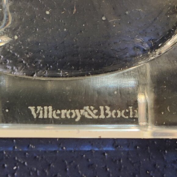 Classic Villeroy and Boch Austrian lead crystal candlestick holders. - Picture 5 of 9